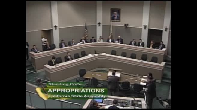 Assembly Standing Committee on Appropriations