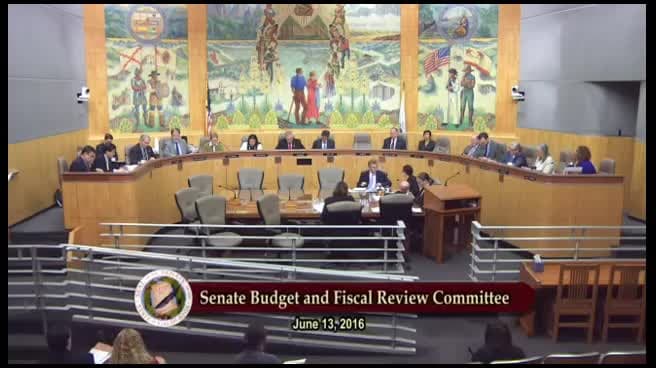 Senate Standing Committee on Budget and Fiscal Review