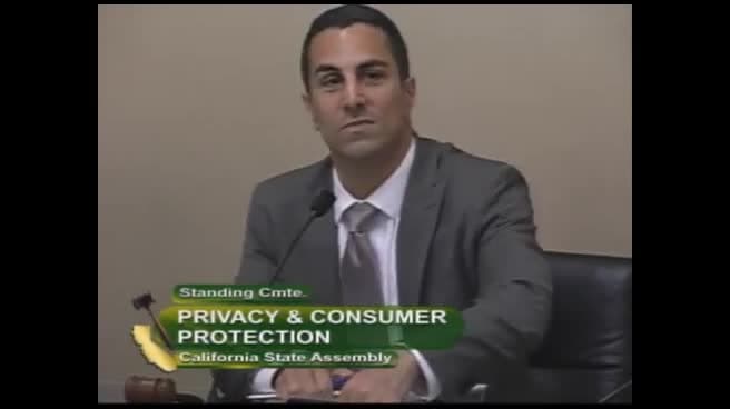 Assembly Standing Committee on Privacy and Consumer Protection