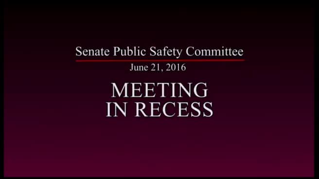 Senate Standing Committee on Public Safety