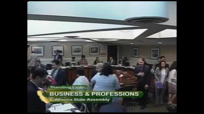 Assembly Standing Committee on Business and Professions