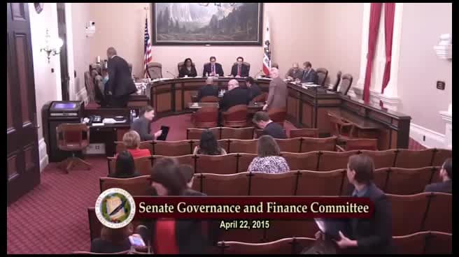 Senate Standing Committee on Governance and Finance