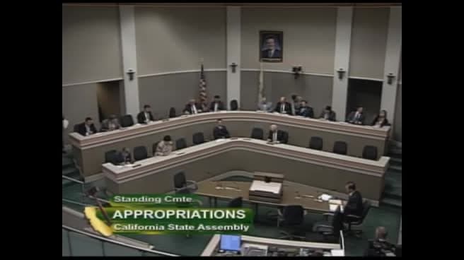 Assembly Standing Committee on Appropriations