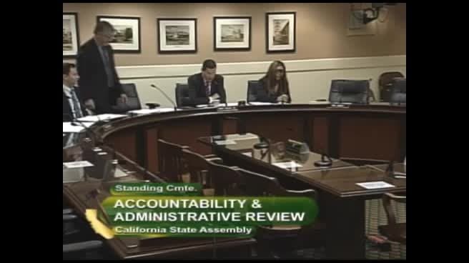 Assembly Standing Committee on Accountability and Administrative Review