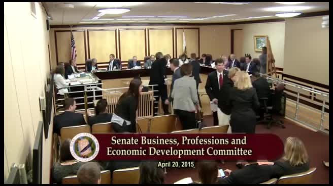 Senate Standing Committee on Business, Professions and Economic Development