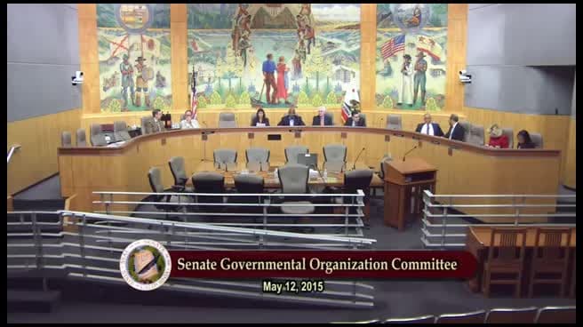 Senate Standing Committee on Governmental Organization