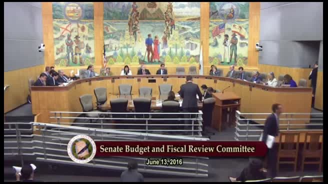 Senate Standing Committee on Budget and Fiscal Review
