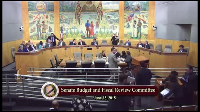 Senate Standing Committee on Budget and Fiscal Review