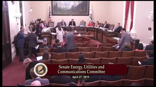 Senate Standing Committee on Energy, Utilities and Communications