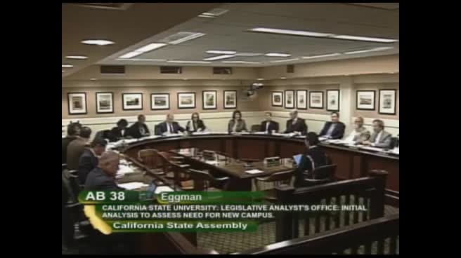 Assembly Standing Committee on Higher Education