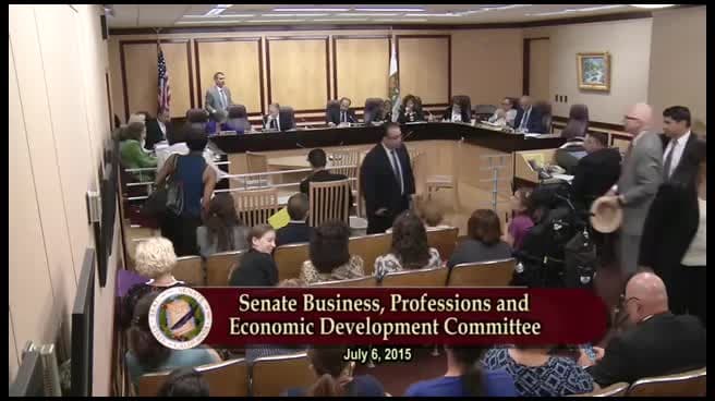 Senate Standing Committee on Business, Professions and Economic Development