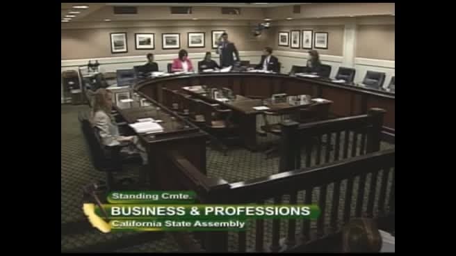 Assembly Standing Committee on Business and Professions