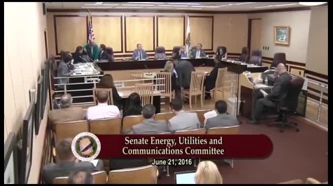 Senate Standing Committee on Energy, Utilities and Communications