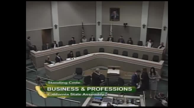 Assembly Standing Committee on Business and Professions