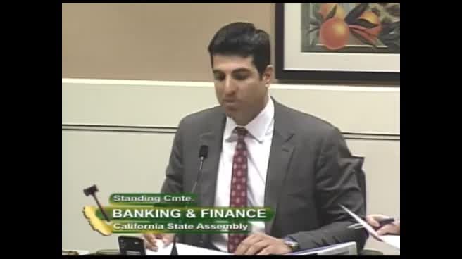 Assembly Standing Committee on Banking and Finance