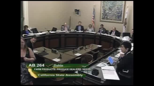 Assembly Standing Committee on Agriculture