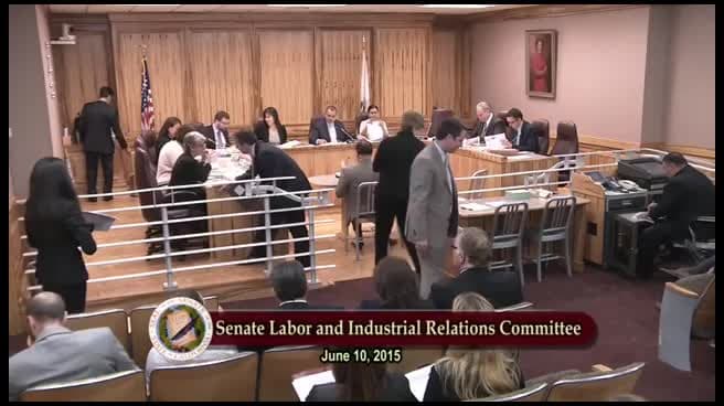 Senate Standing Committee on Labor and Industrial Relations