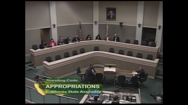 Assembly Standing Committee on Appropriations