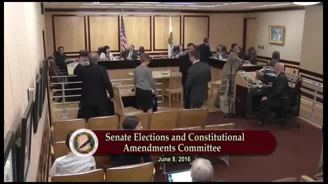 Senate Standing Committee on Elections and Constitutional Amendments
