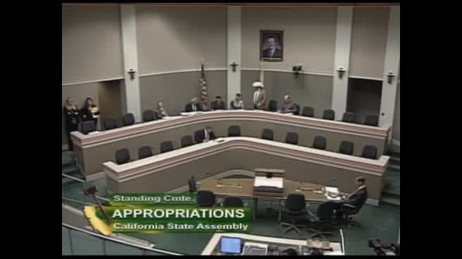 Assembly Standing Committee on Appropriations