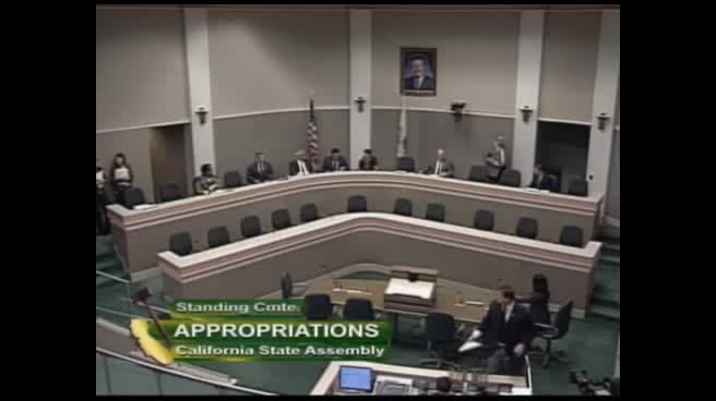 Assembly Standing Committee on Appropriations