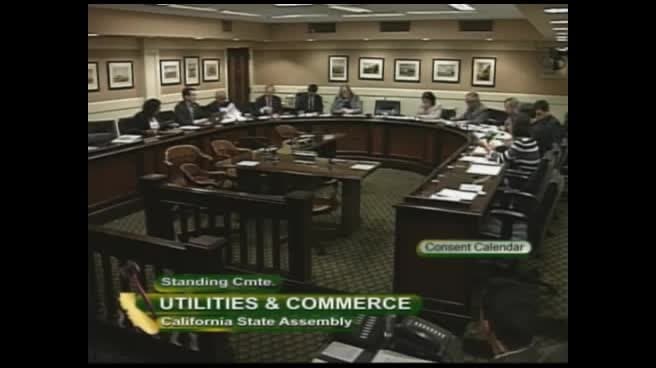 Assembly Standing Committee on Utilities and Commerce