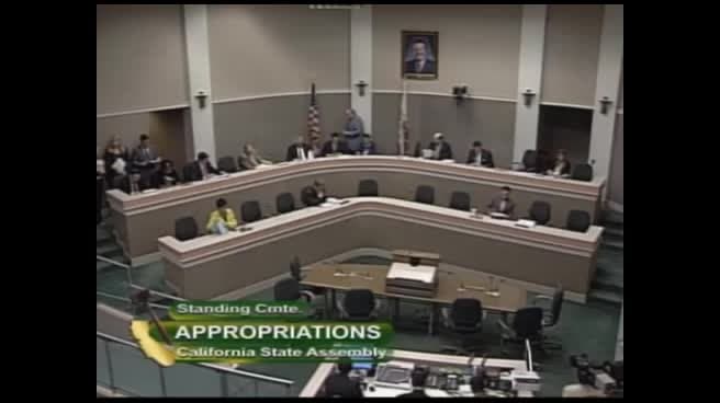 Assembly Standing Committee on Appropriations