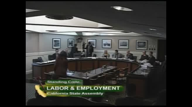 Assembly Standing Committee on Labor and Employment