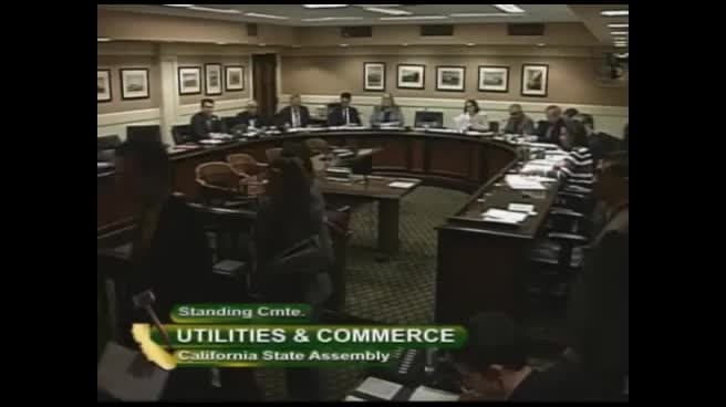 Assembly Standing Committee on Utilities and Commerce