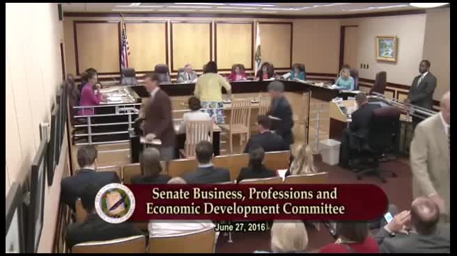 Senate Standing Committee on Business, Professions and Economic Development