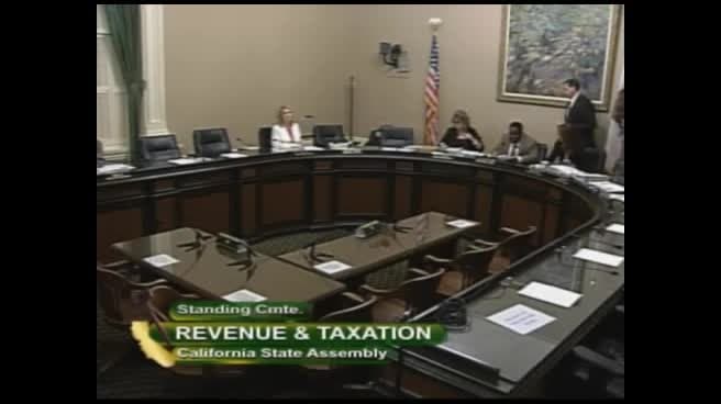 Assembly Standing Committee on Revenue and Taxation