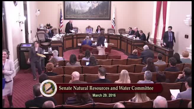 Senate Standing Committee on Natural Resources and Water