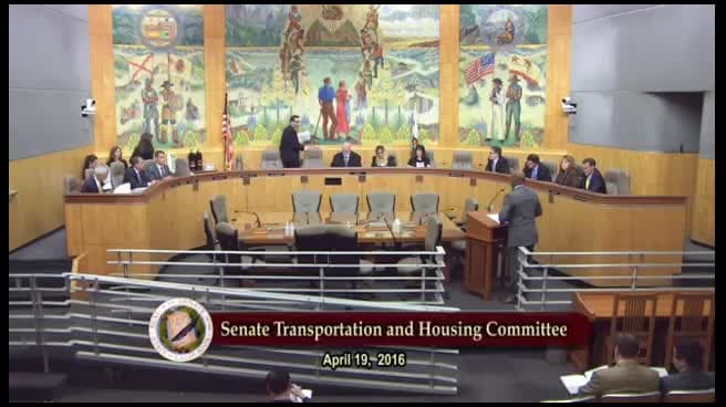 Senate Standing Committee on Transportation and Housing