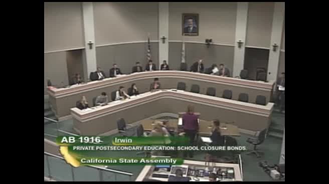 Assembly Standing Committee on Business and Professions