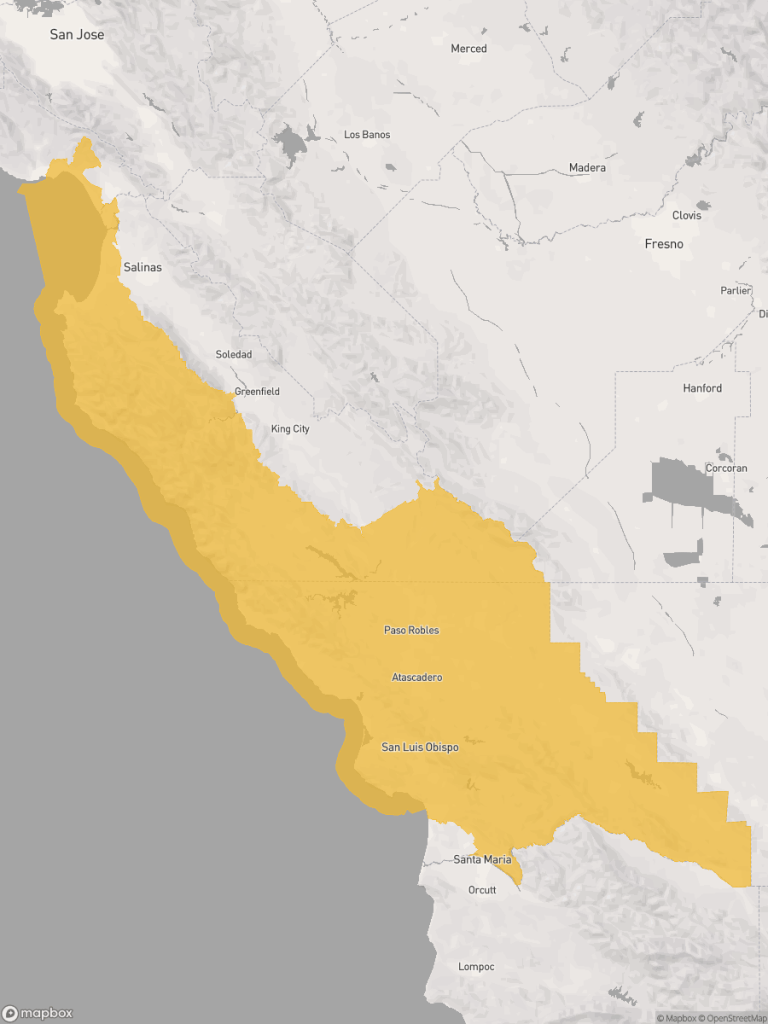 View of map with yellow overlay for Assembly District 30 boundaries.